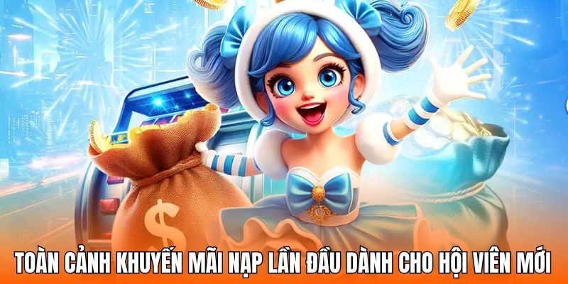 Toàn cảnh khuyến mãi nạp lần đầu dành cho hội viên mới